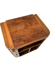 Two Art Deco Cabinets or Bed Side Tables, 1930s